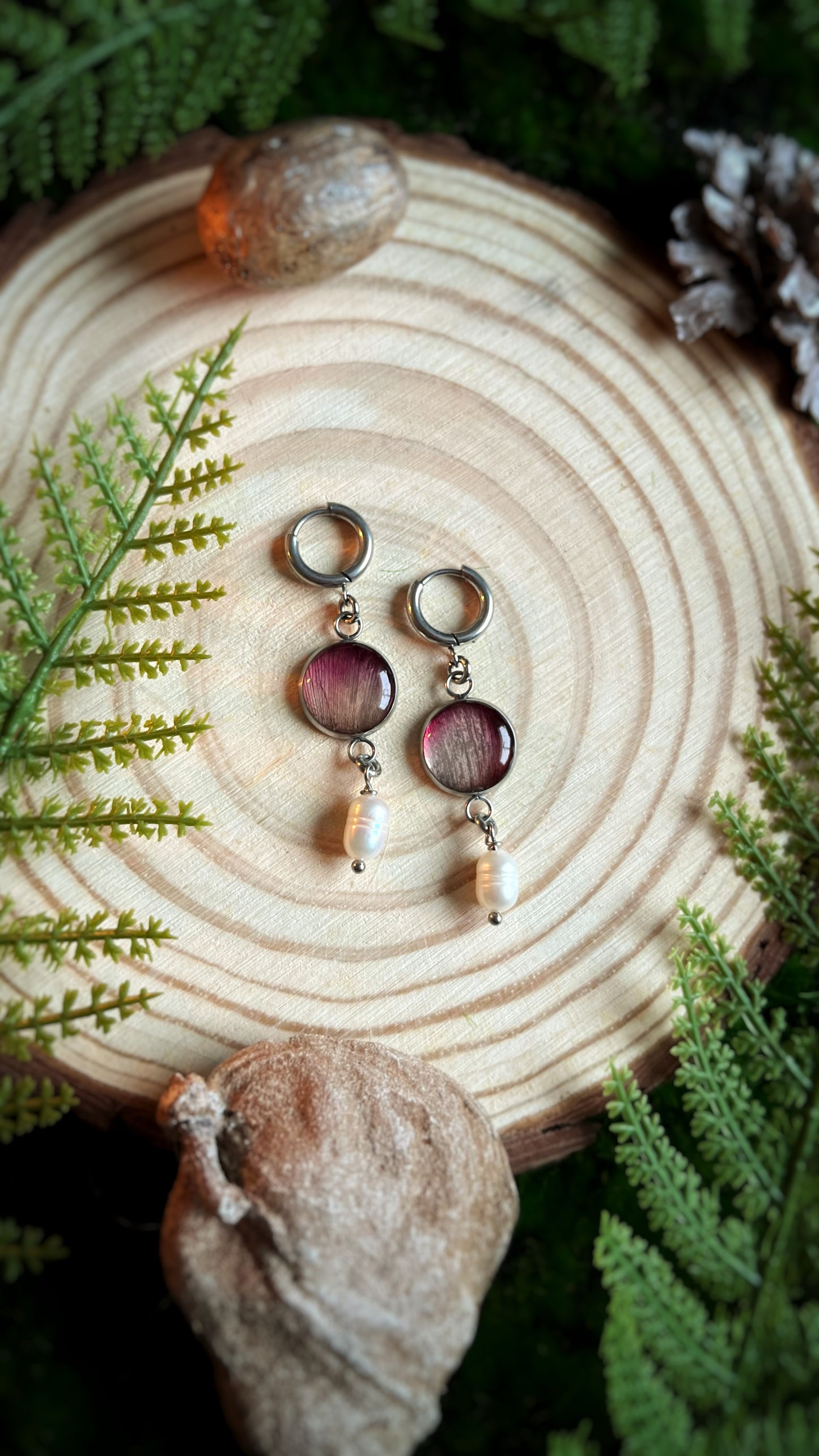 Tulip earrings