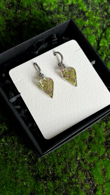 Heather earrings