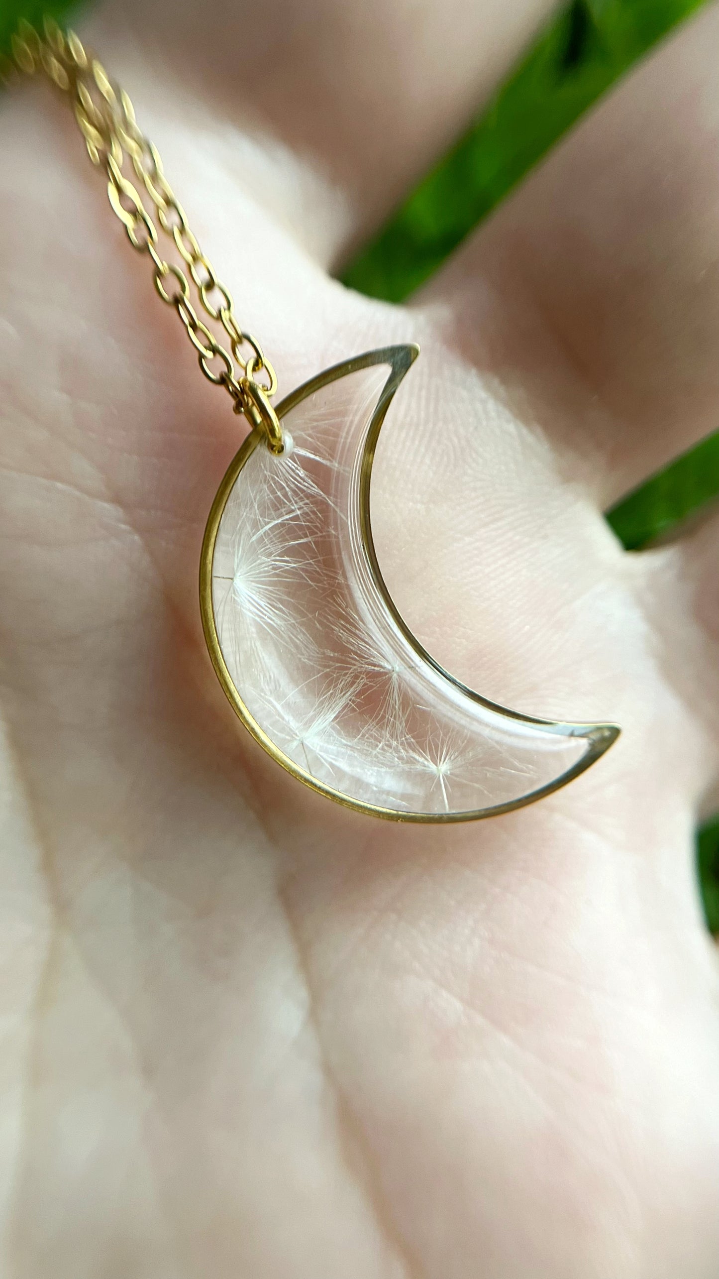 Dandelion pendant