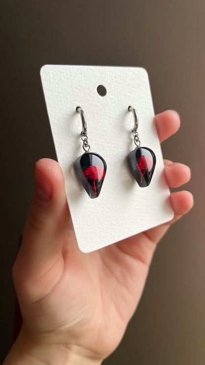 Baby’s breath earrings