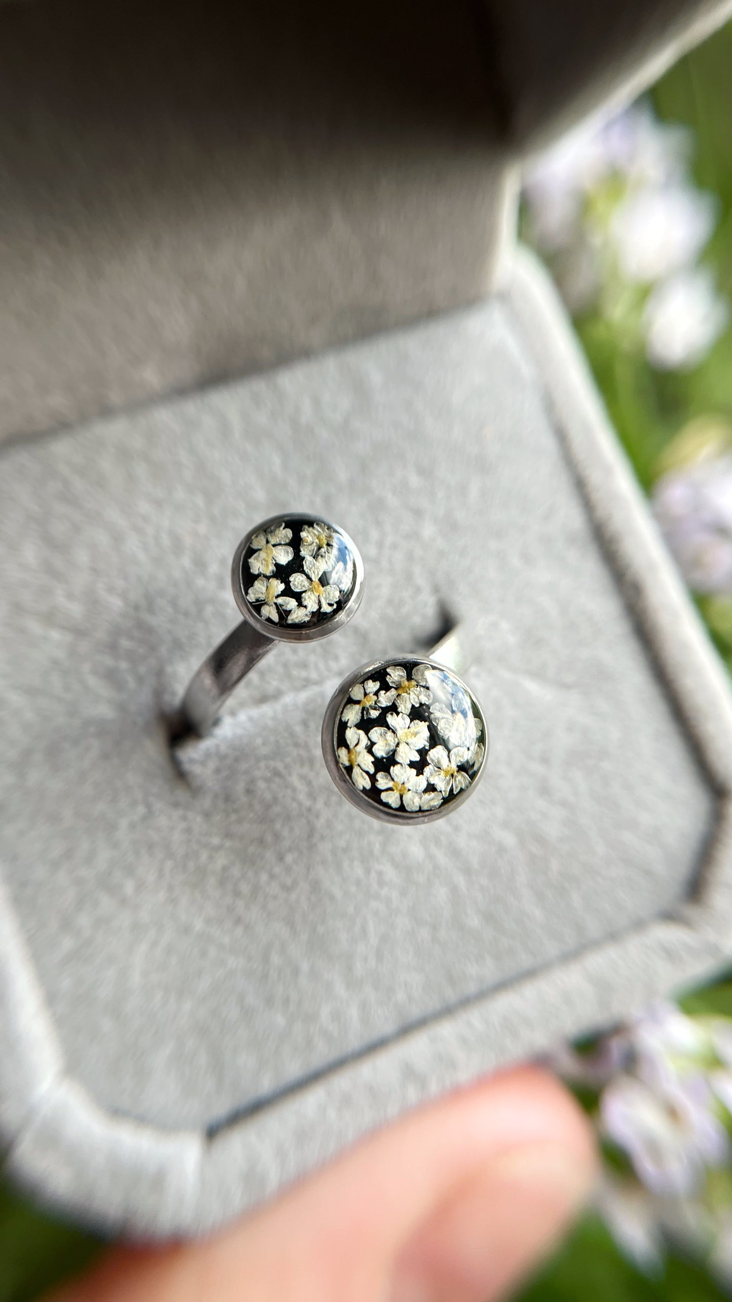 Ground elder ring (made to order)