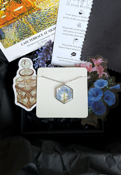 Forget-me-not pendant