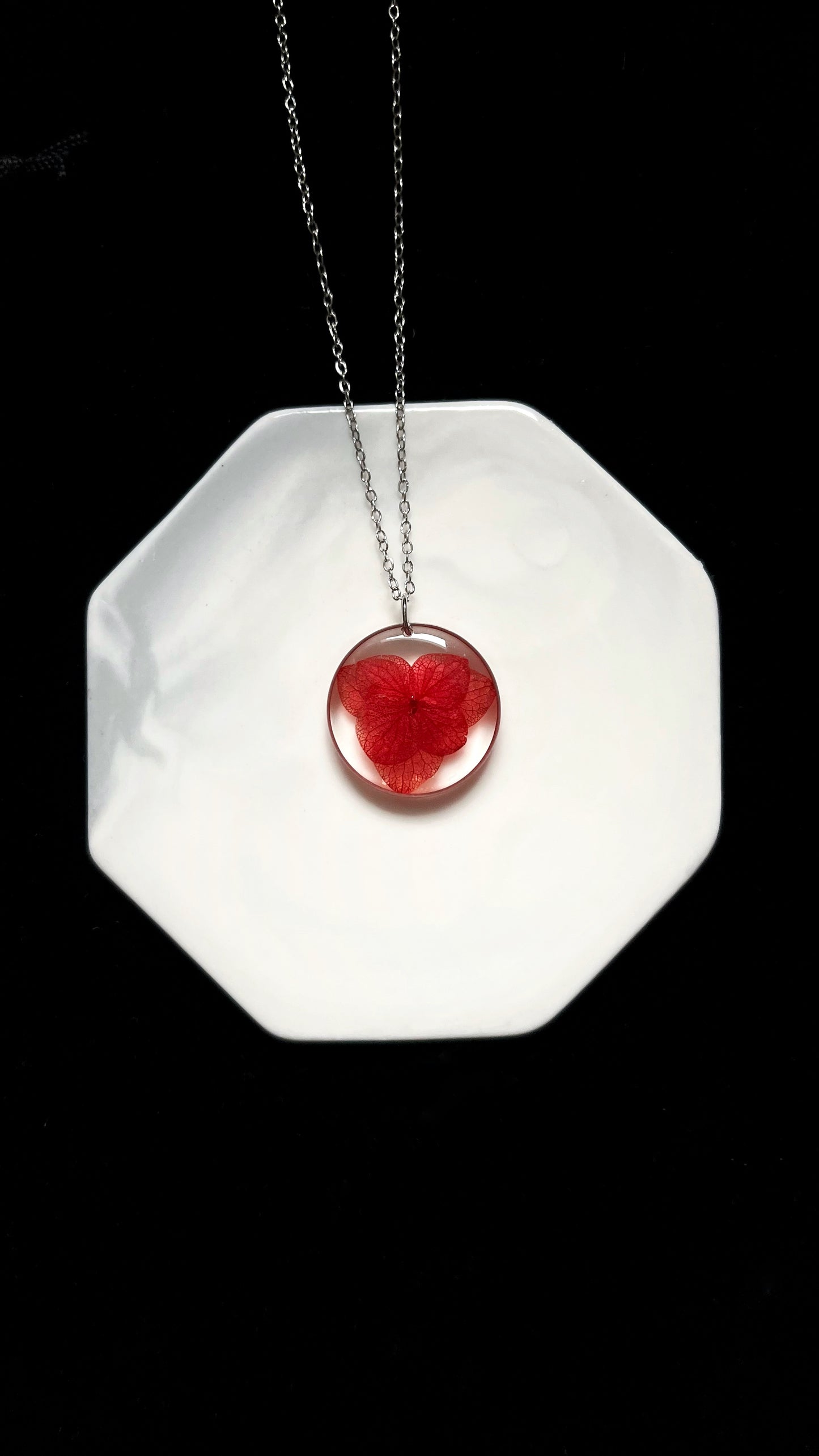 Hydrangea pendant