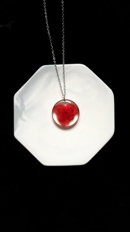 Hydrangea pendant