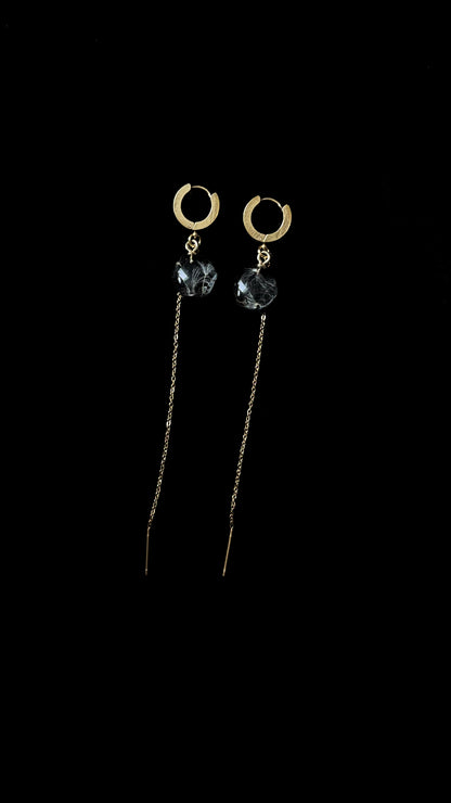 Dandelion earrings