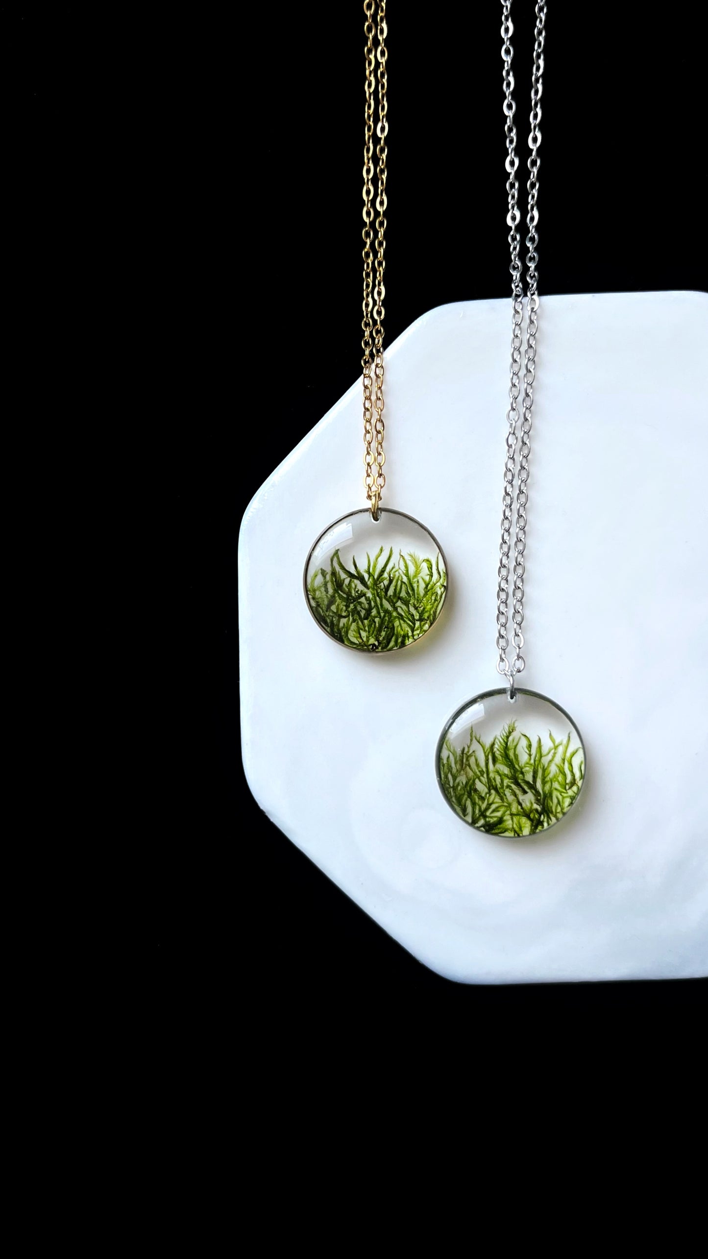 Moss pendant