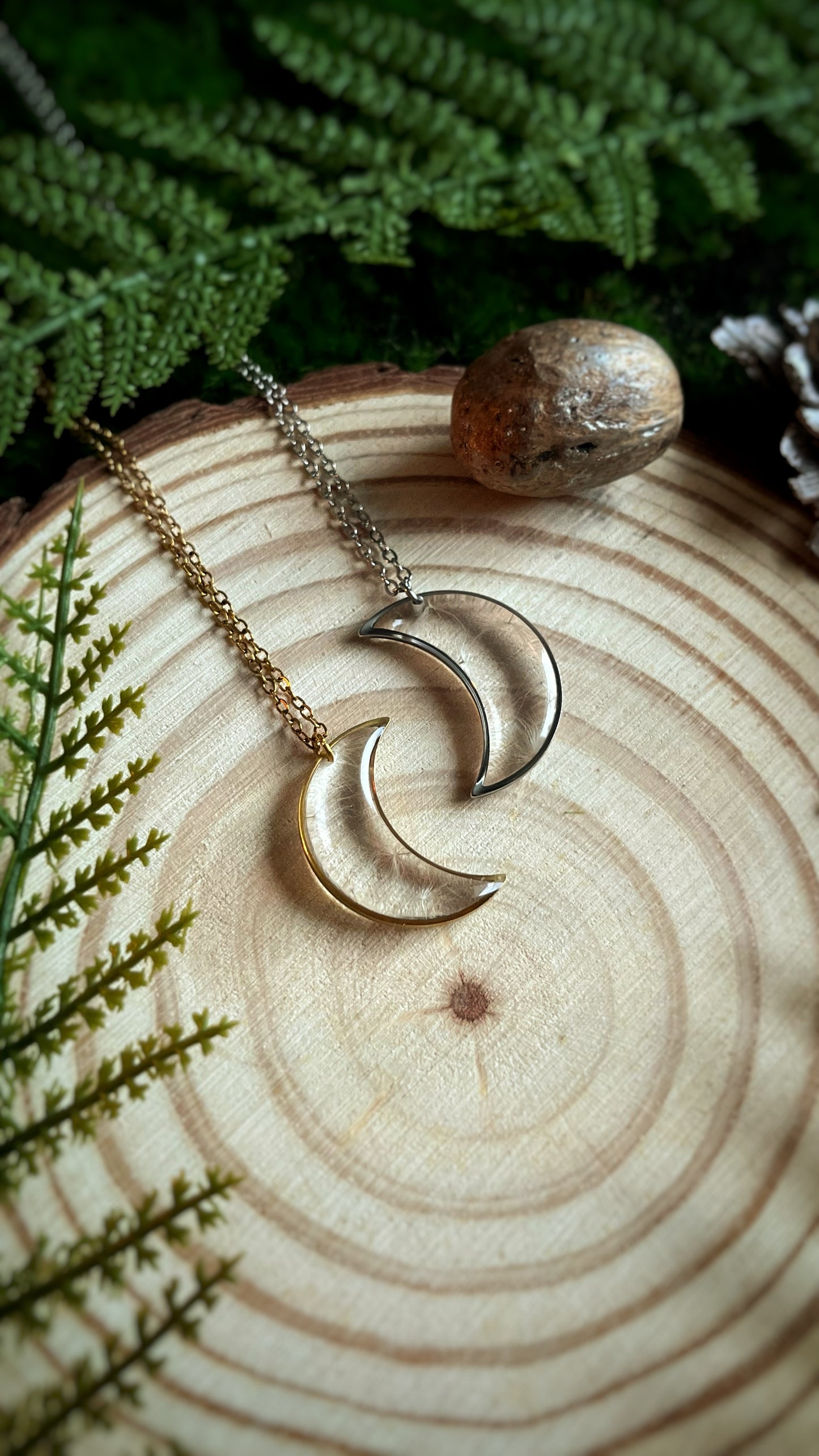 Dandelion pendant