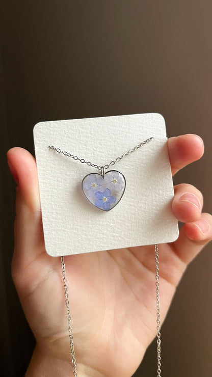 Forget-me-not pendant