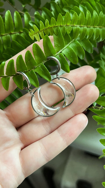 Dandelion earrings