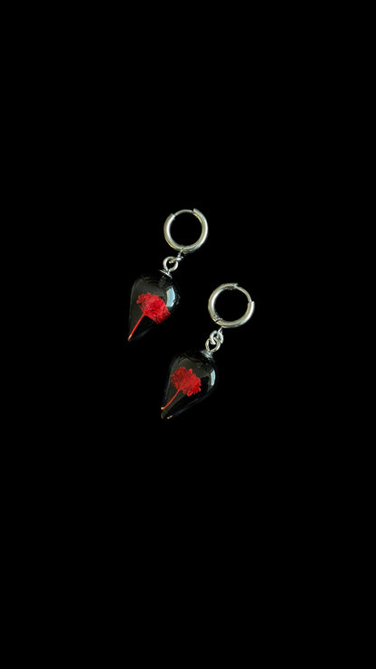 Baby’s breath earrings