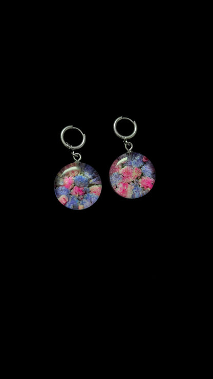 Baby’s breath earrings