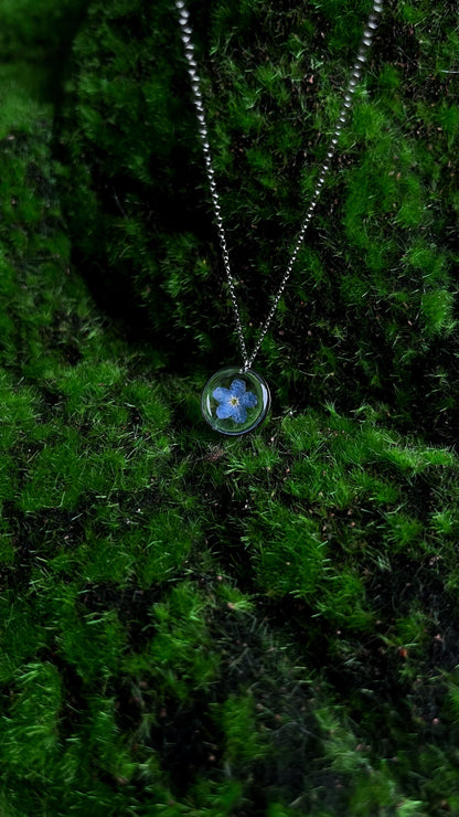 Forget-me-not pendant