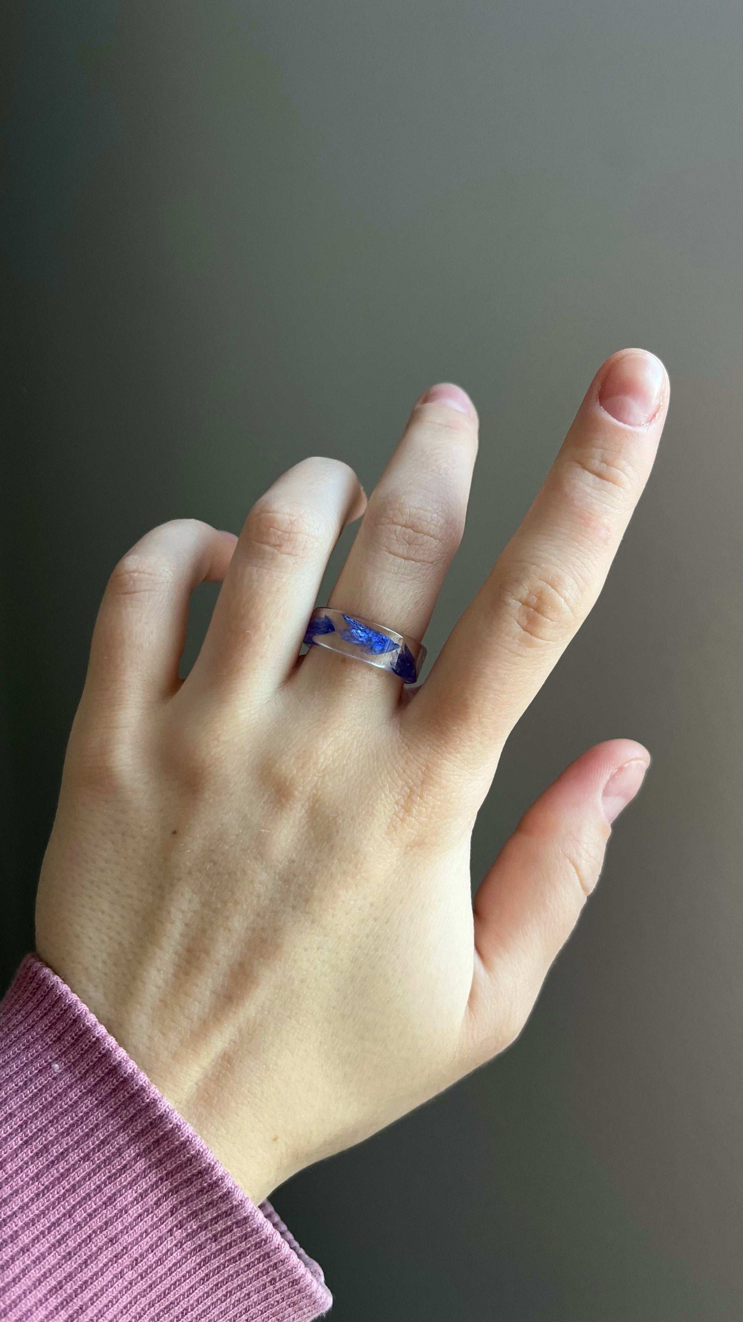 Cornflower ring