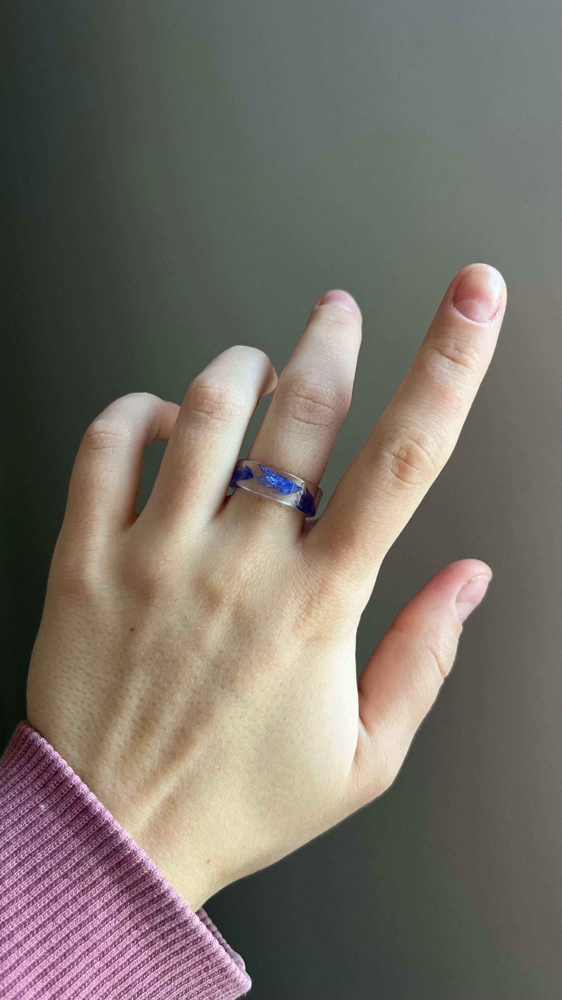 Cornflower ring