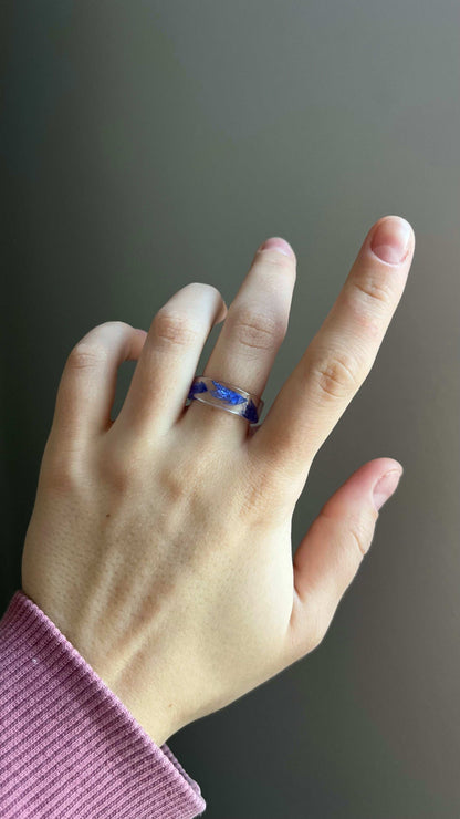 Cornflower ring