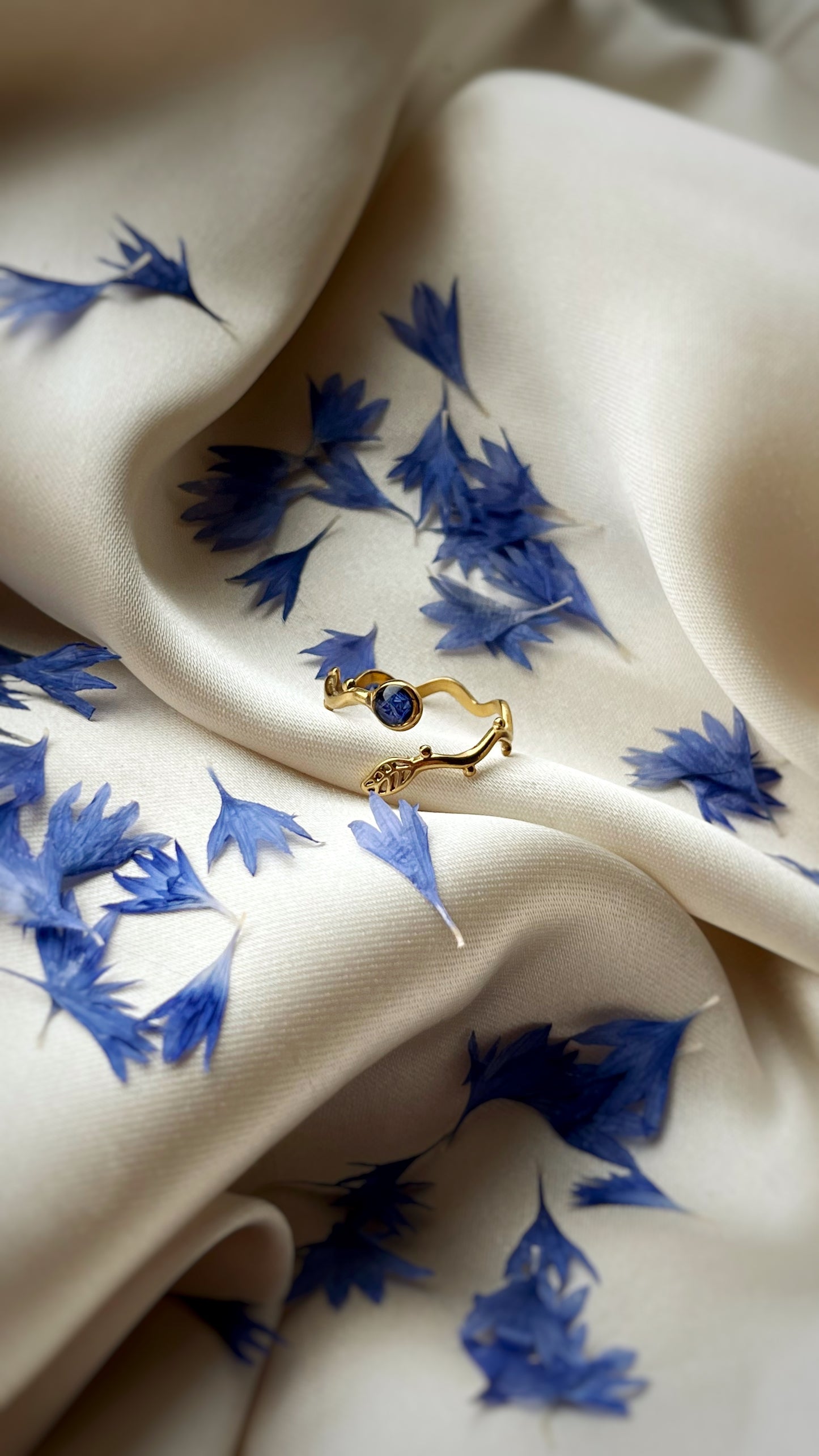 Cornflower ring