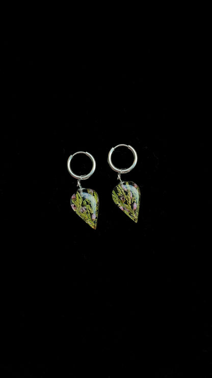 Heather earrings