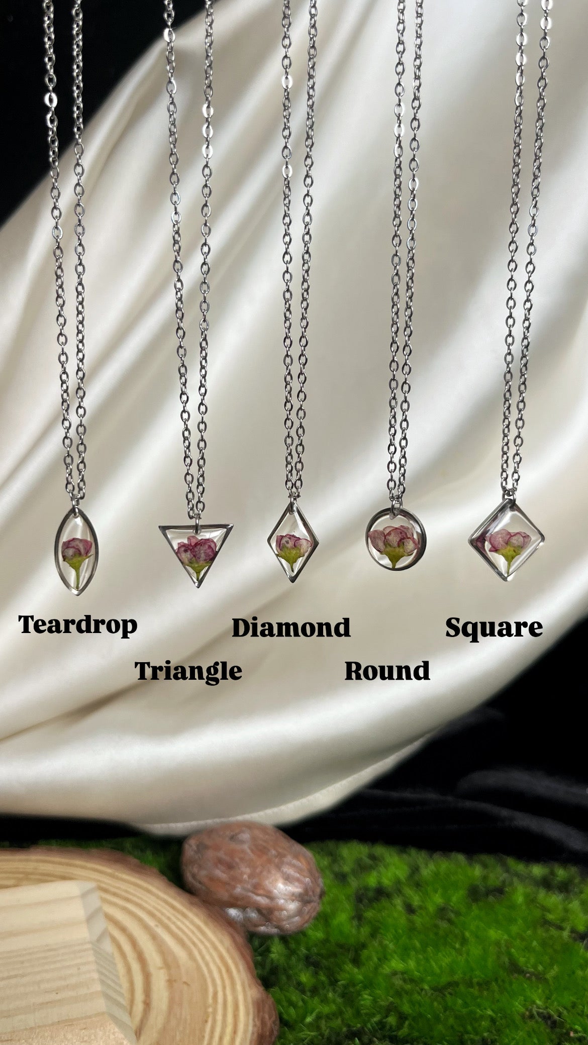 Hawthorn pendants
